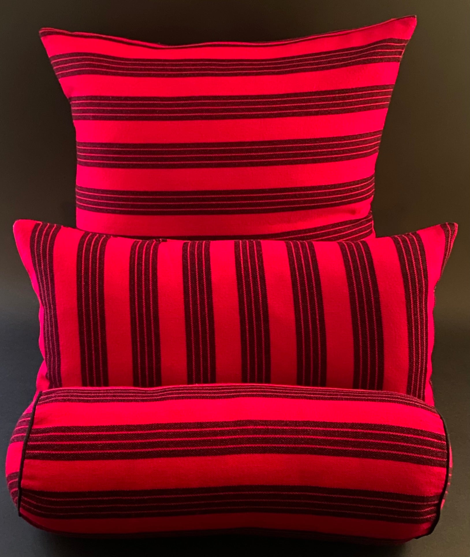 Maasai cushion Chui 40x15