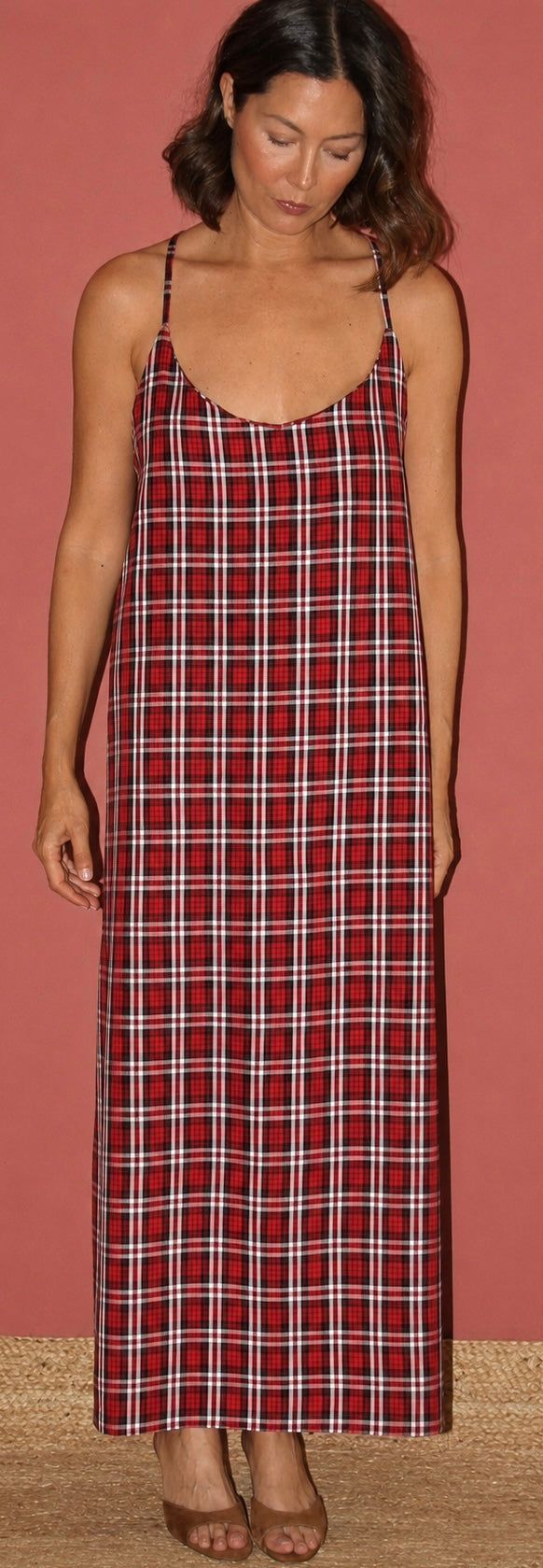 Vestido Masai Mara · Espalda cruzada