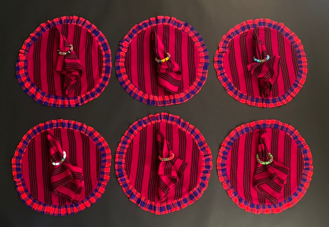 Maasai placemats Chui