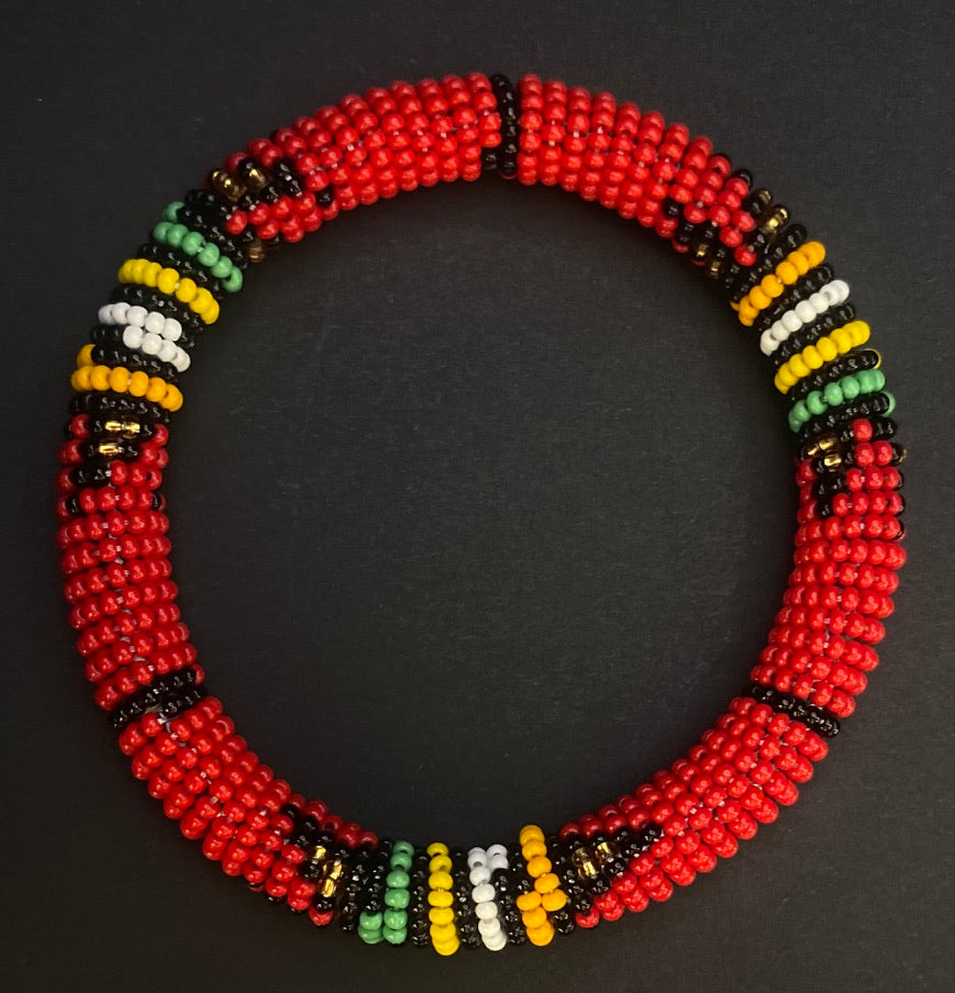 Red Maasai Bracelet