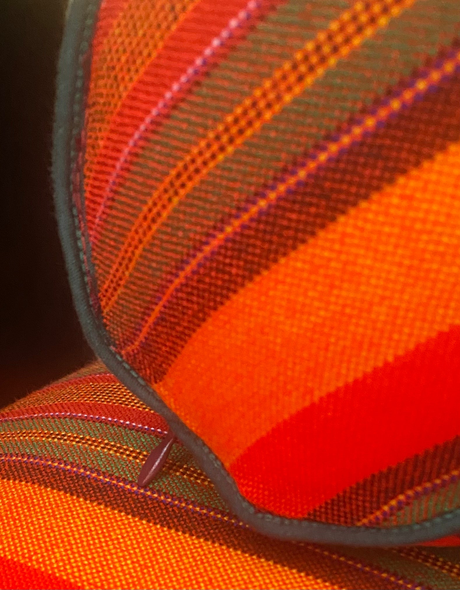 Maasai cushion Simba 40x15
