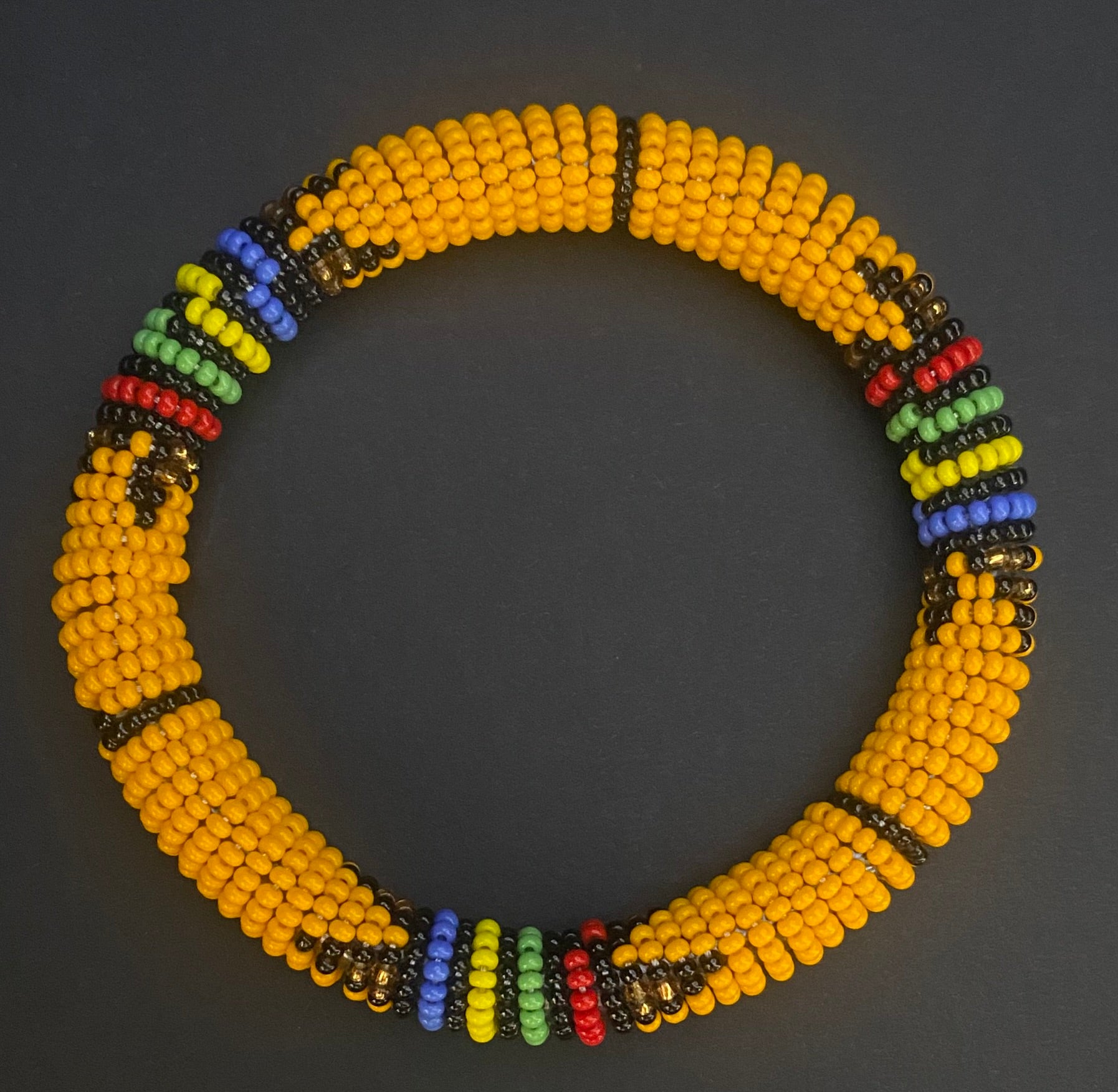 Mustard Maasai Bracelet