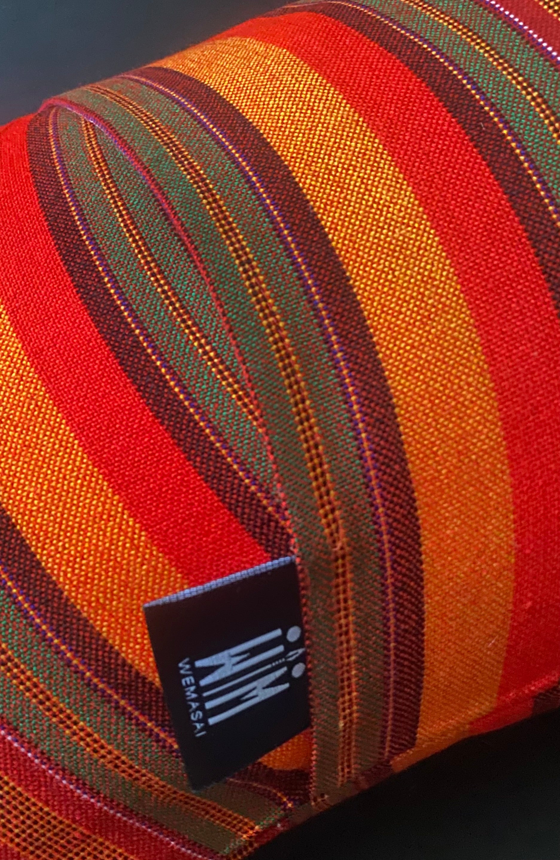 Maasai cushion Simba 50x50