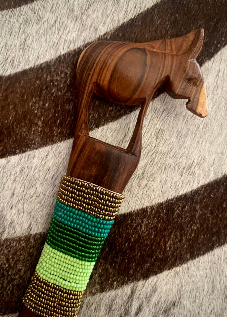 Maasai salad cutlery Zebra No. 2