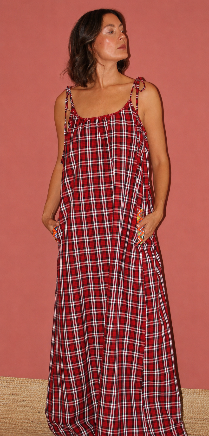 Masai Mara Dress · Tie-Strap Dress