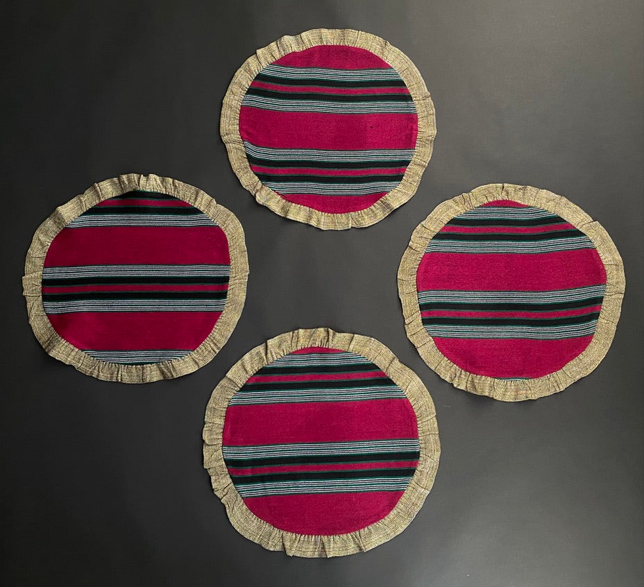 Maasai placemats Kifaru