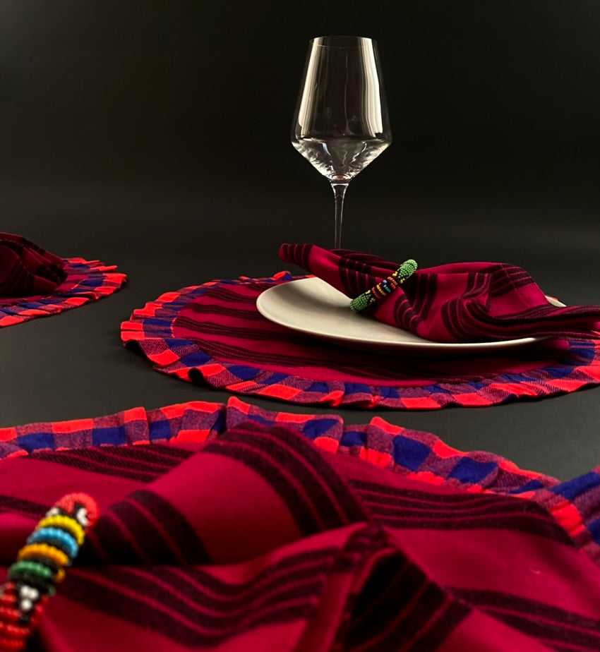 Maasai placemats Chui