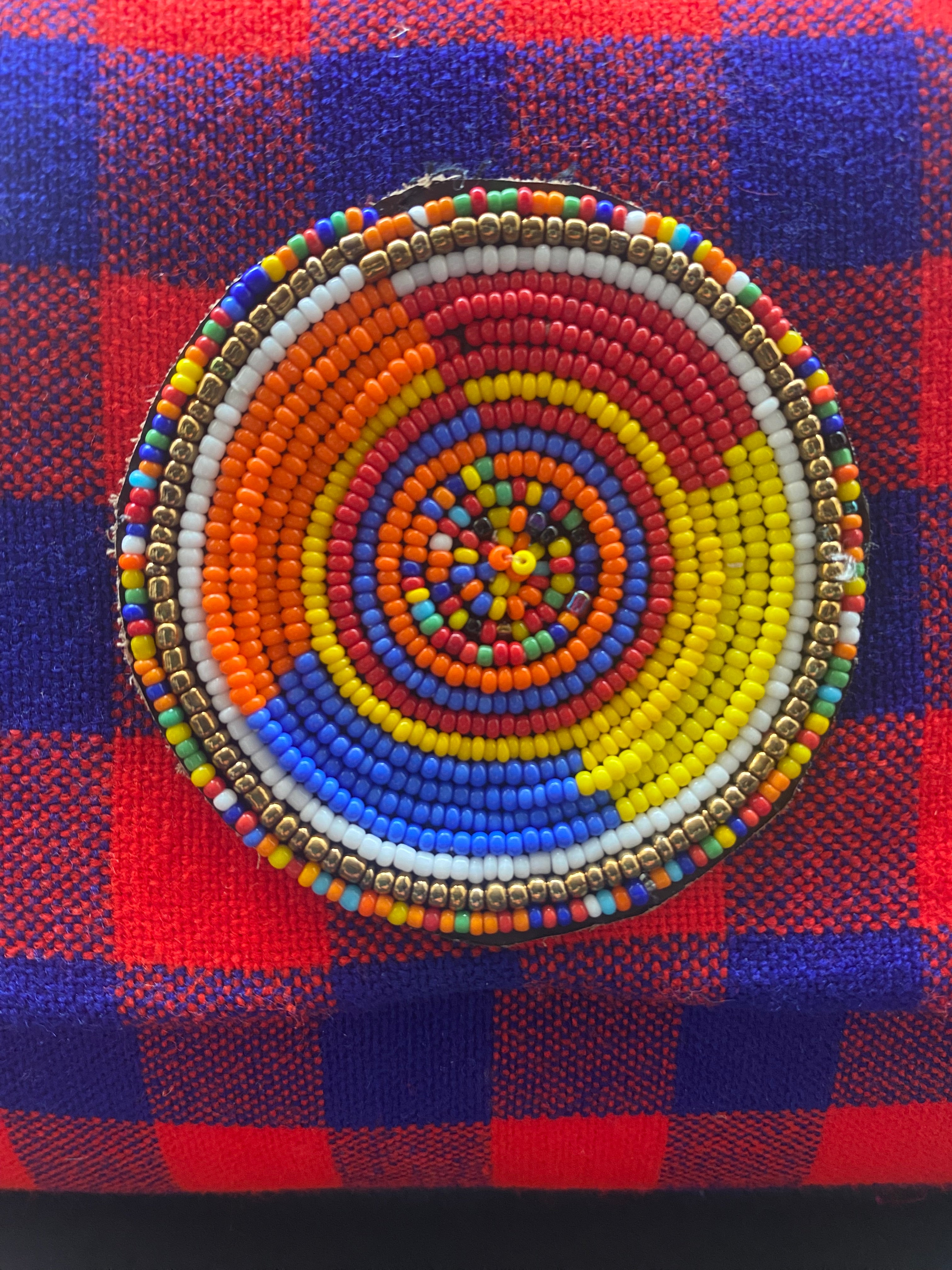 Cartera de mano masái "Masái Mara"