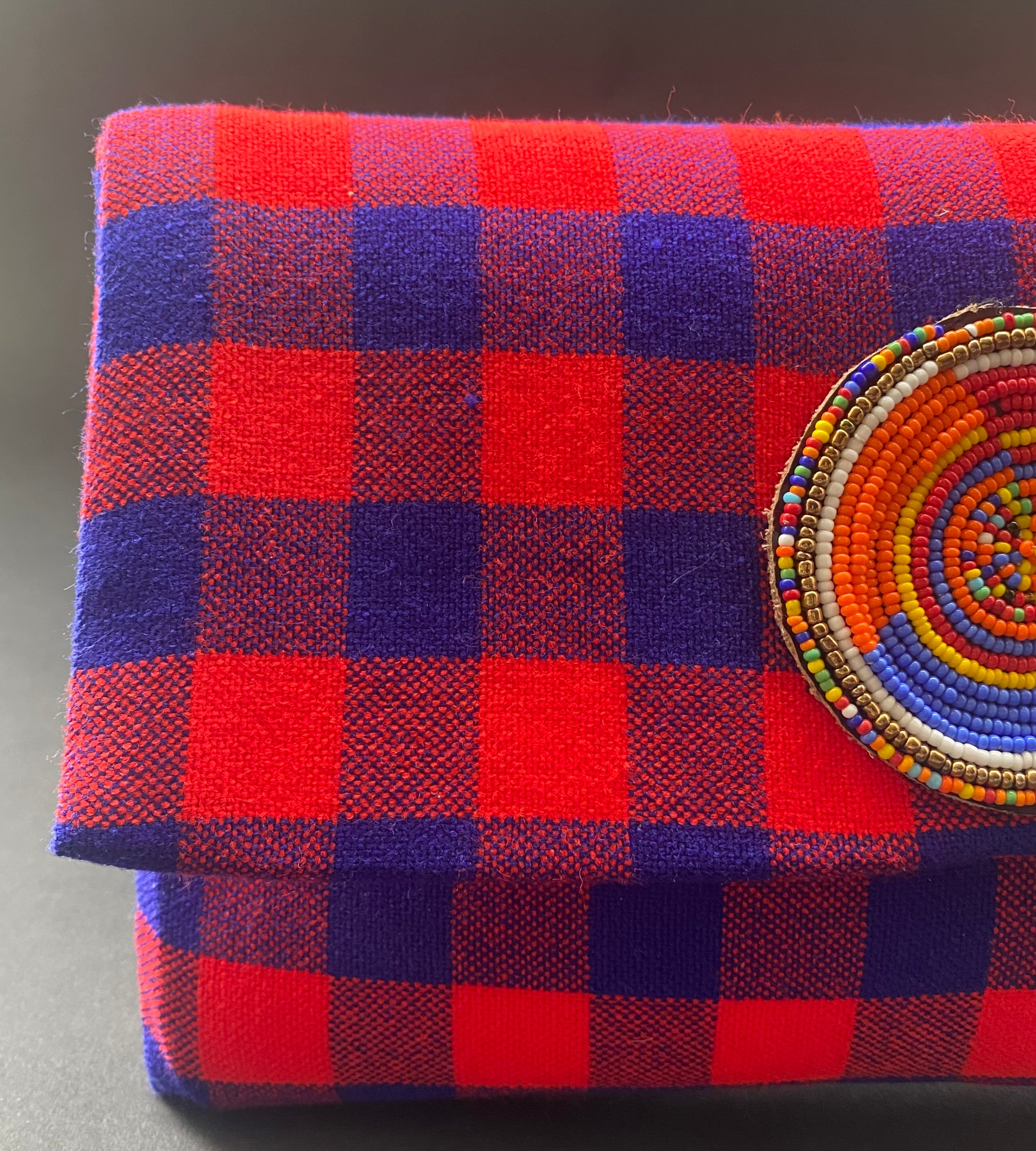Cartera de mano masái "Masái Mara"