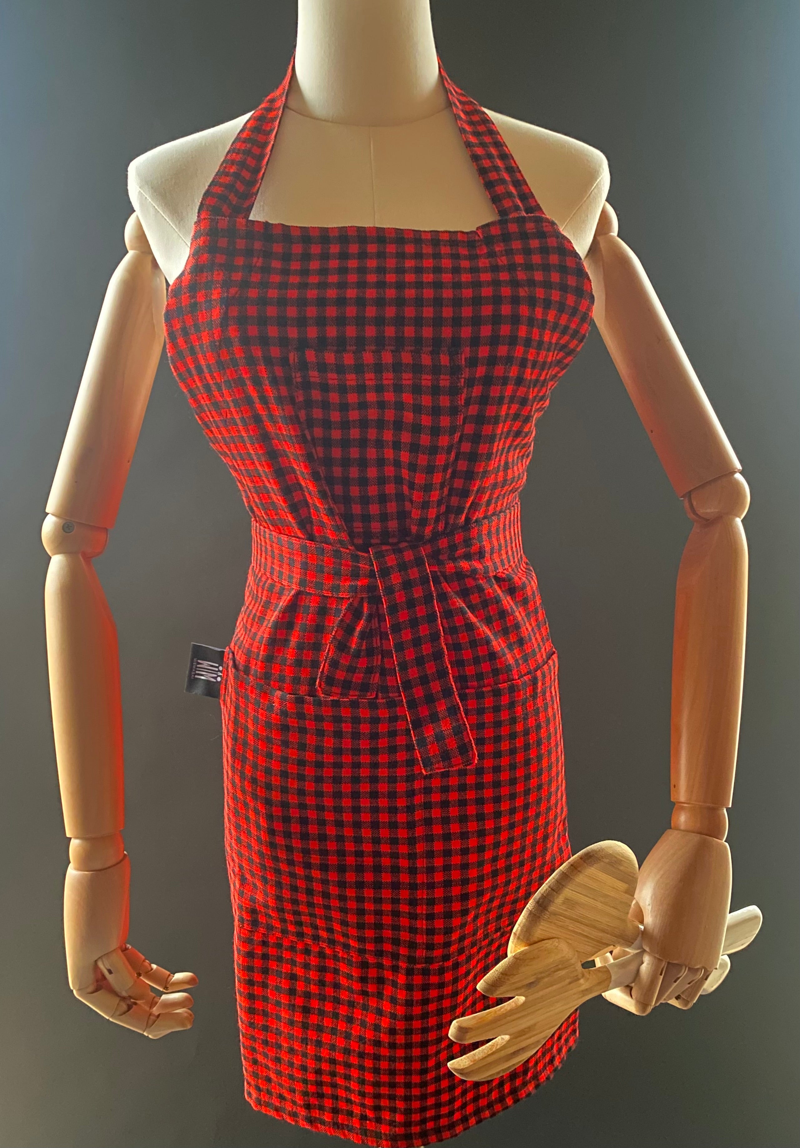 Maasai kitchen apron Nyati No. 1